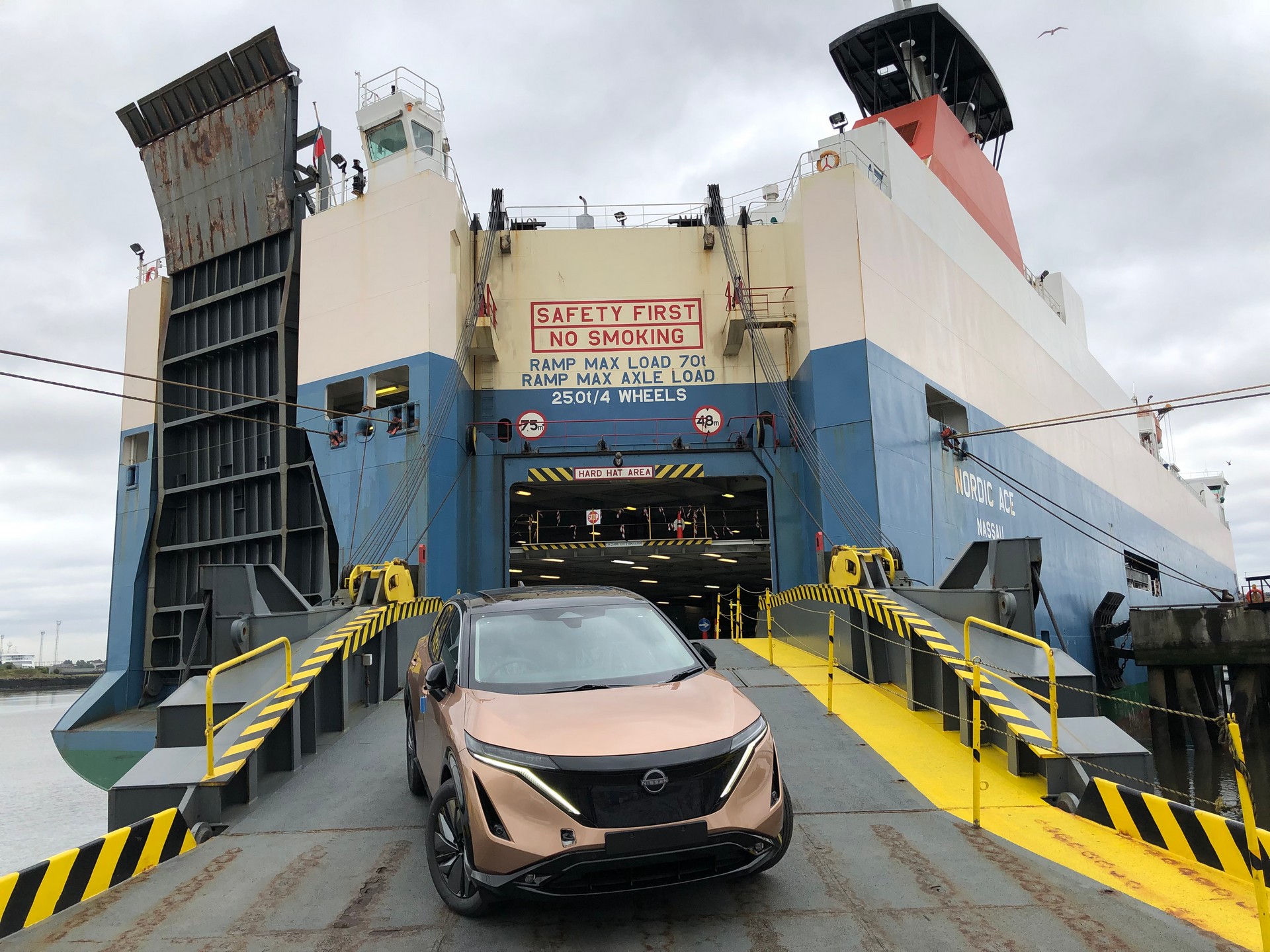 All-Electric Nissan Ariya Lands On British Soil Before Customer Deliveries Begin