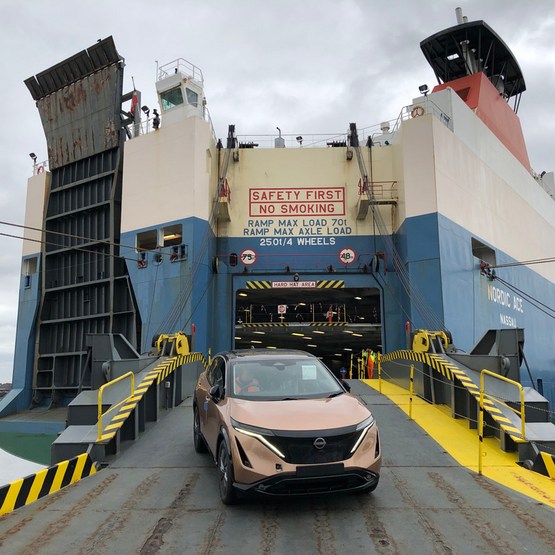 All-Electric Nissan Ariya Lands On British Soil Before Customer Deliveries Begin