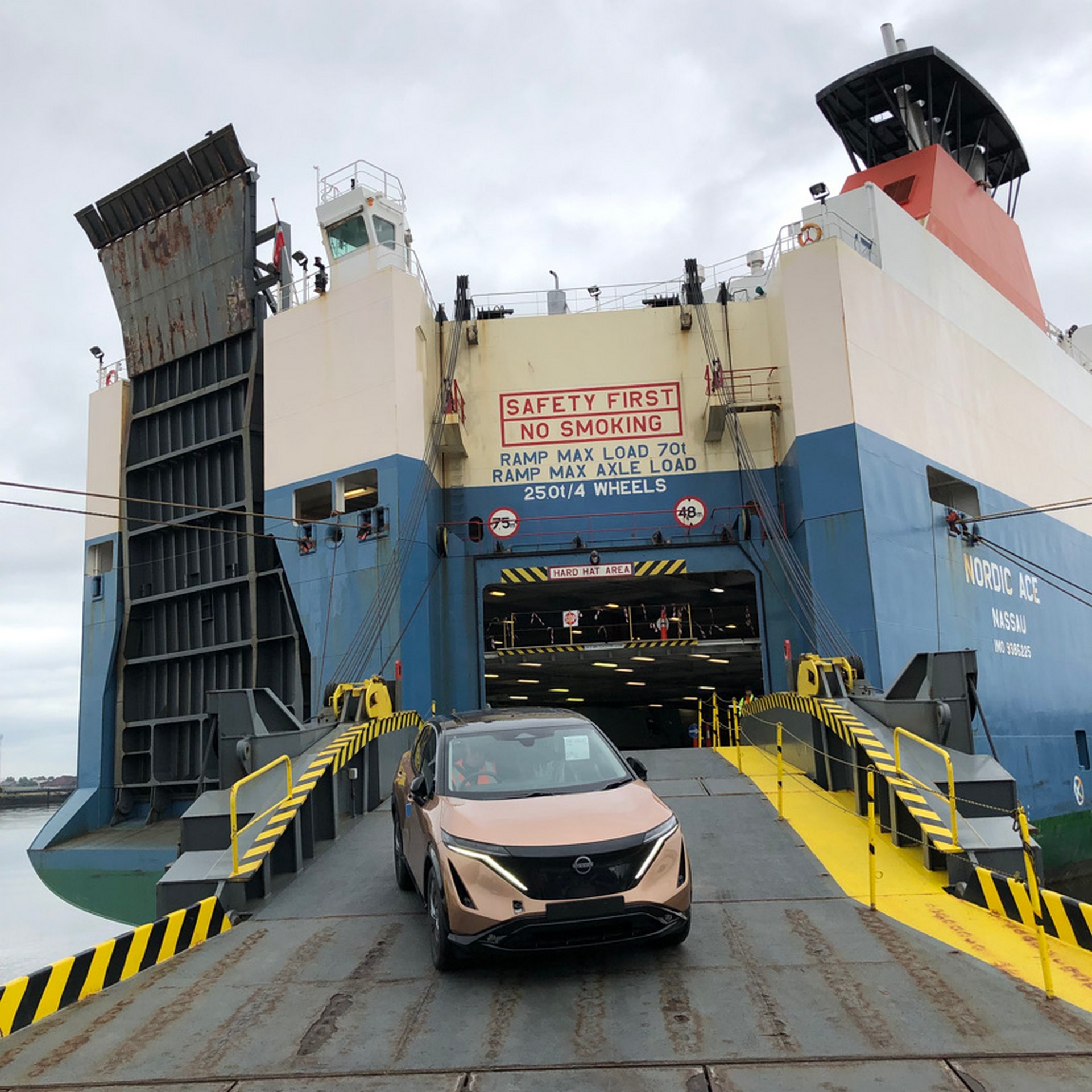 All-Electric Nissan Ariya Lands On British Soil Before Customer Deliveries Begin