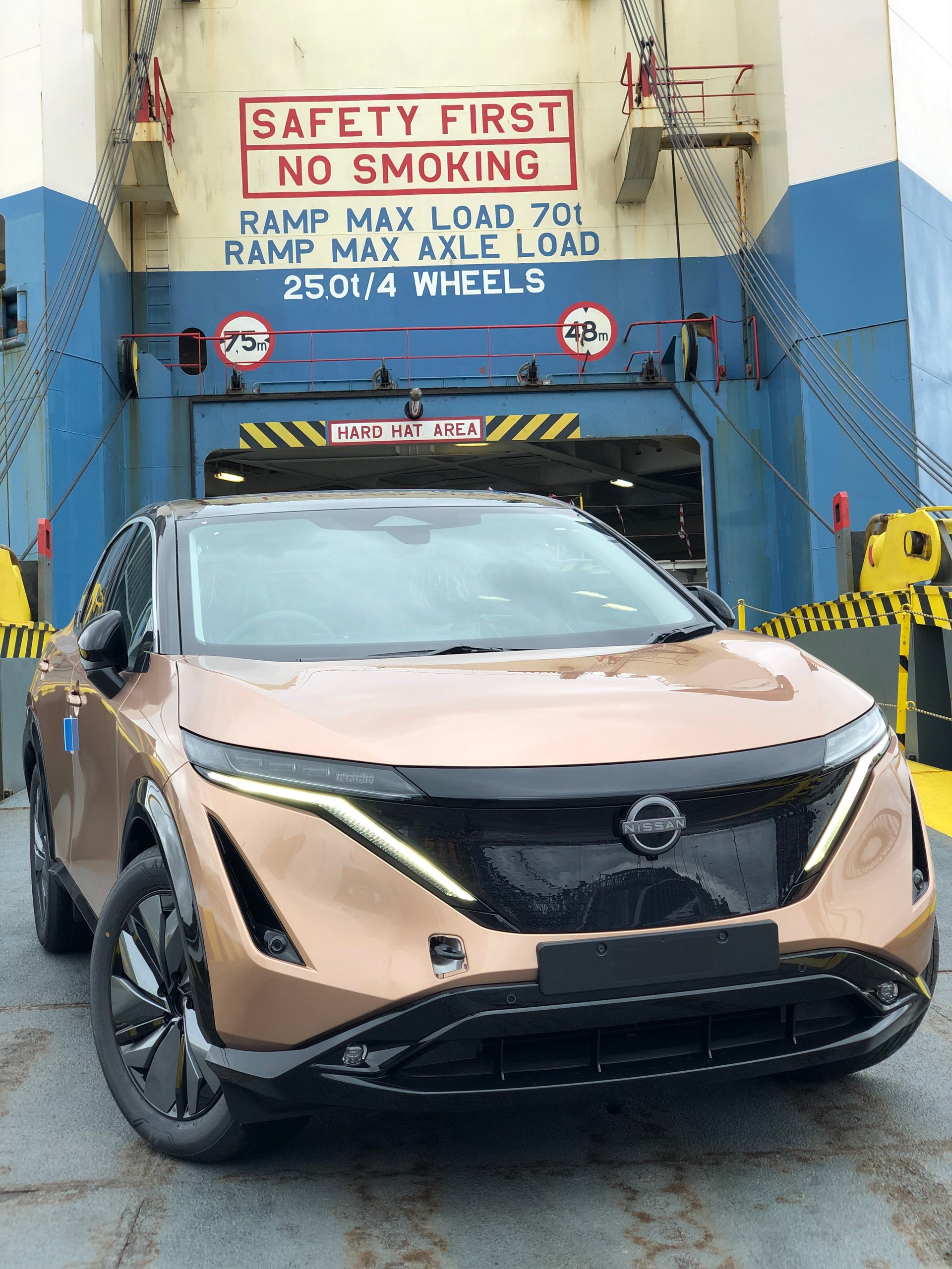 All-Electric Nissan Ariya Lands On British Soil Before Customer Deliveries Begin