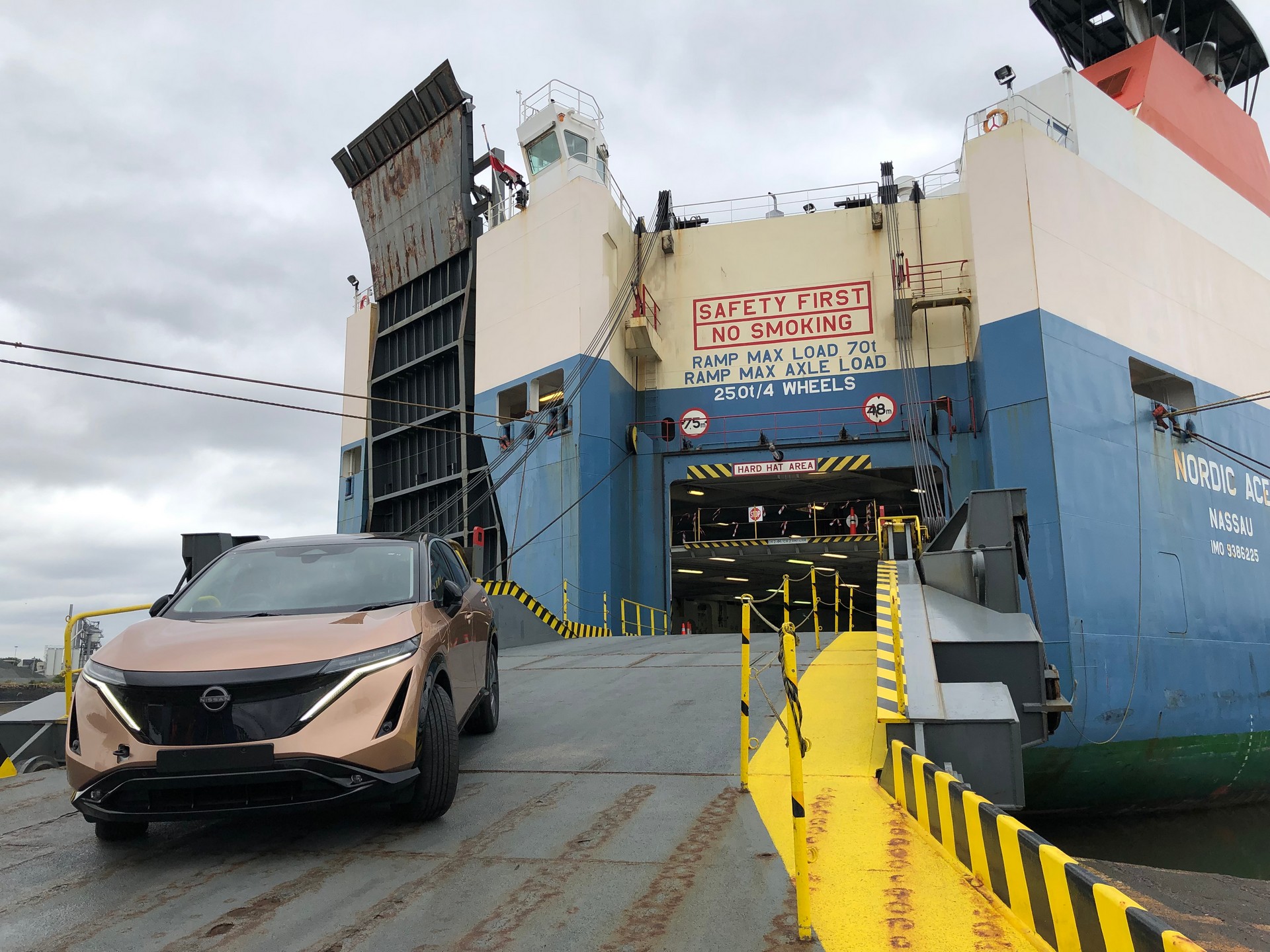 All-Electric Nissan Ariya Lands On British Soil Before Customer Deliveries Begin