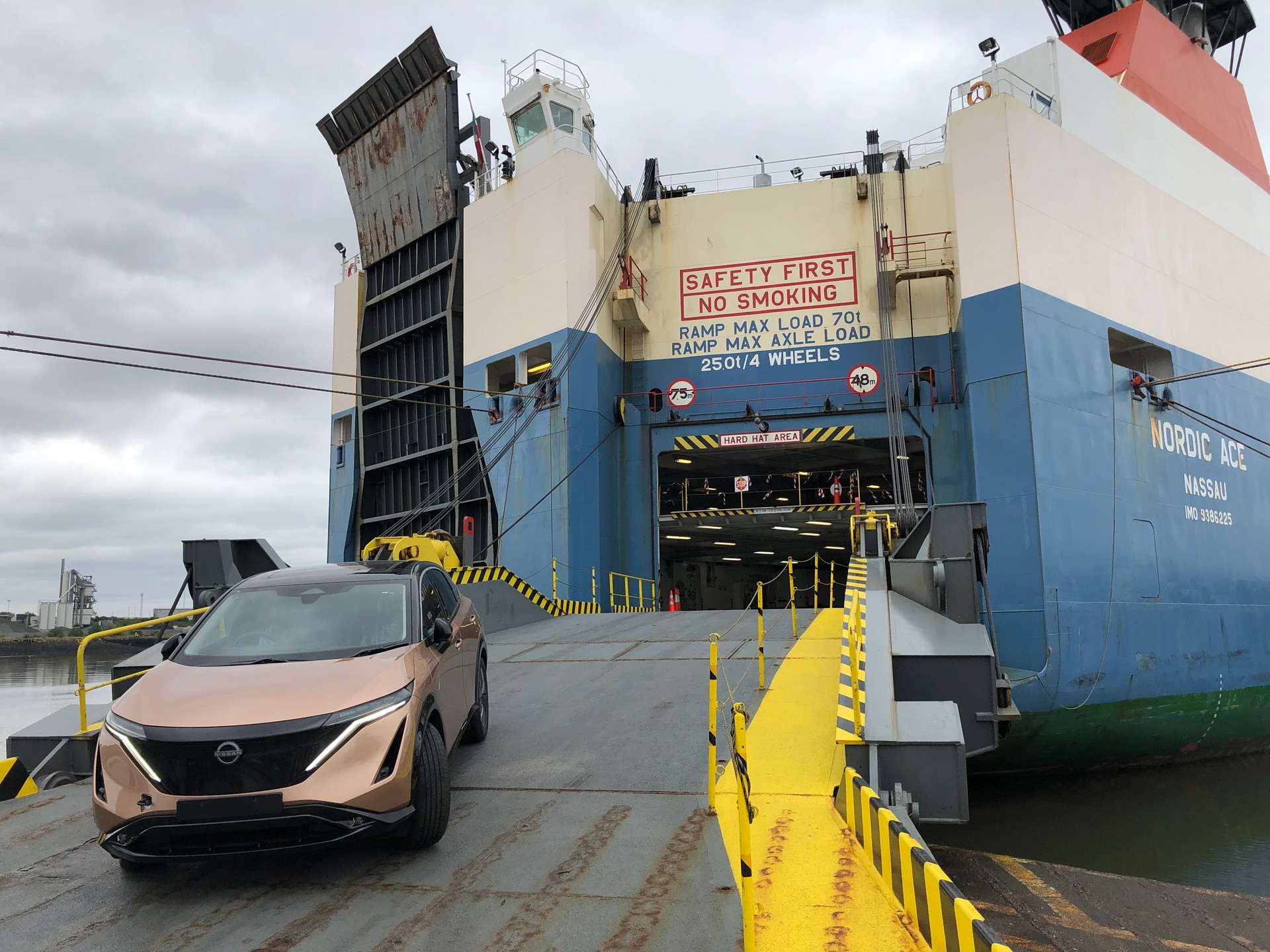 All-Electric Nissan Ariya Lands On British Soil Before Customer Deliveries Begin