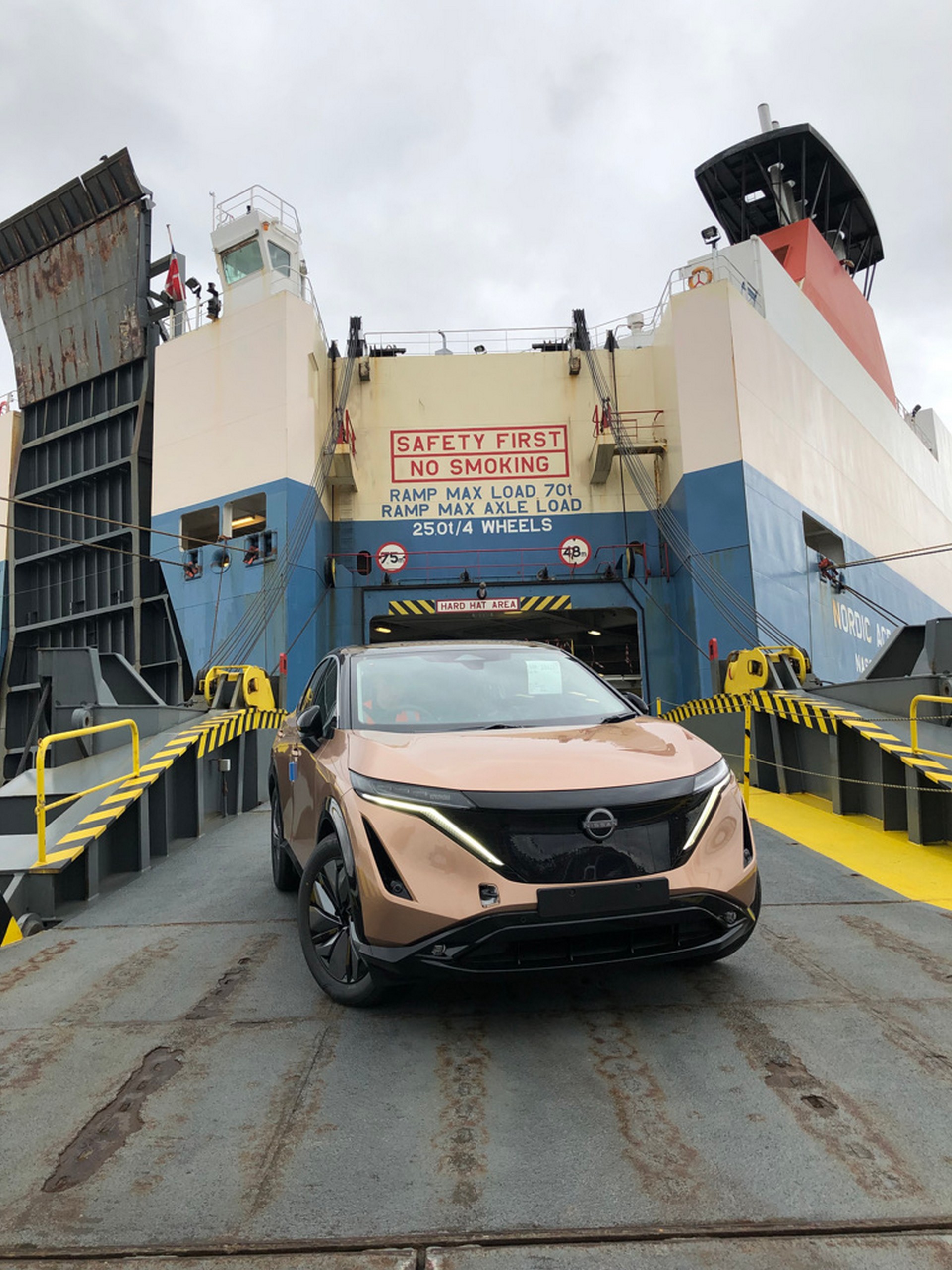 All-Electric Nissan Ariya Lands On British Soil Before Customer Deliveries Begin