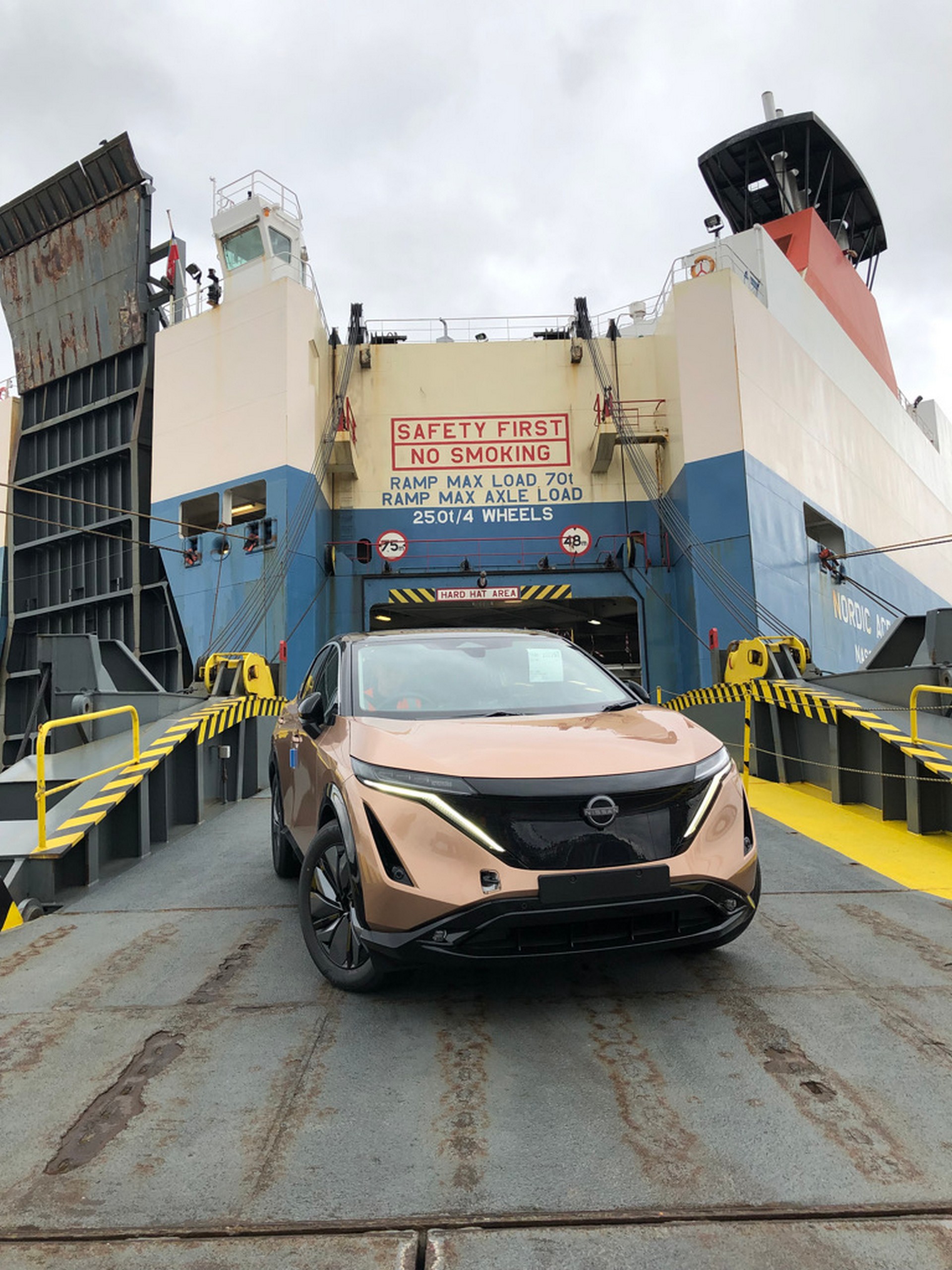 All-Electric Nissan Ariya Lands On British Soil Before Customer Deliveries Begin