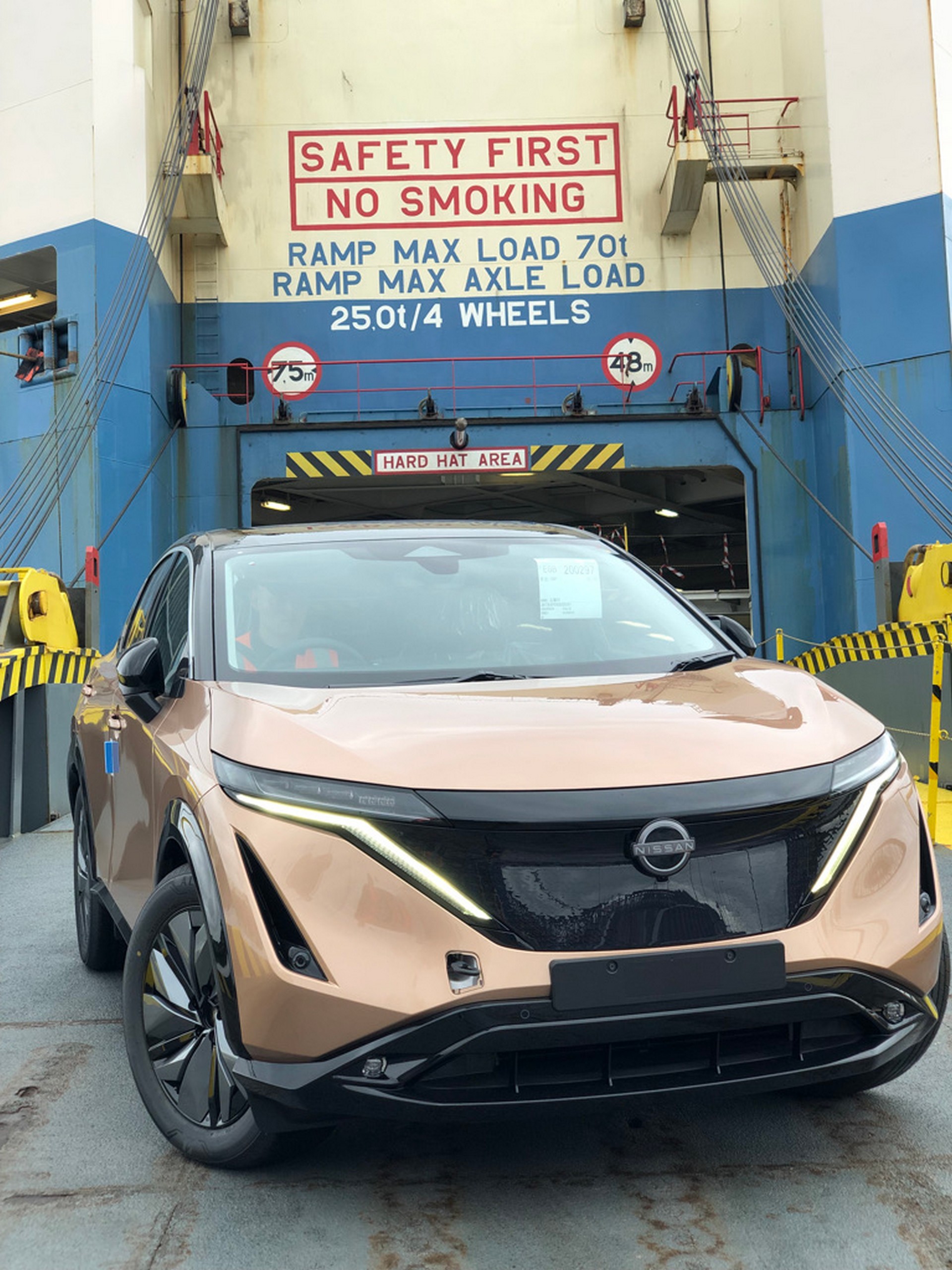 All-Electric Nissan Ariya Lands On British Soil Before Customer Deliveries Begin