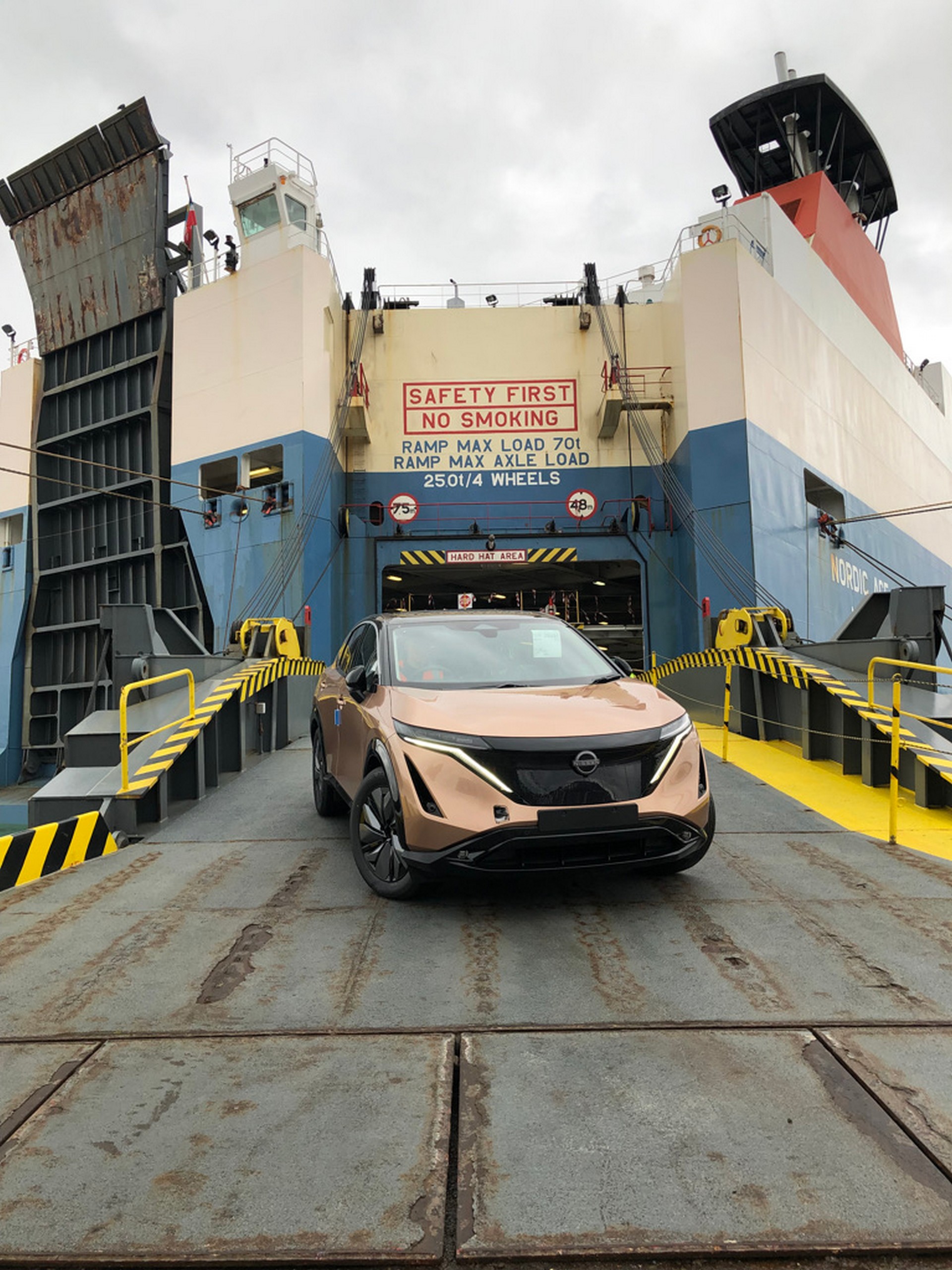 All-Electric Nissan Ariya Lands On British Soil Before Customer Deliveries Begin