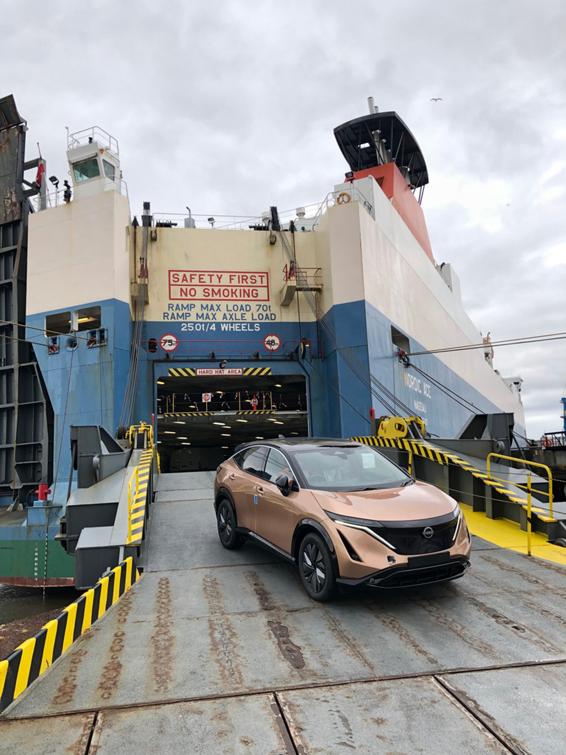 All-Electric Nissan Ariya Lands On British Soil Before Customer Deliveries Begin