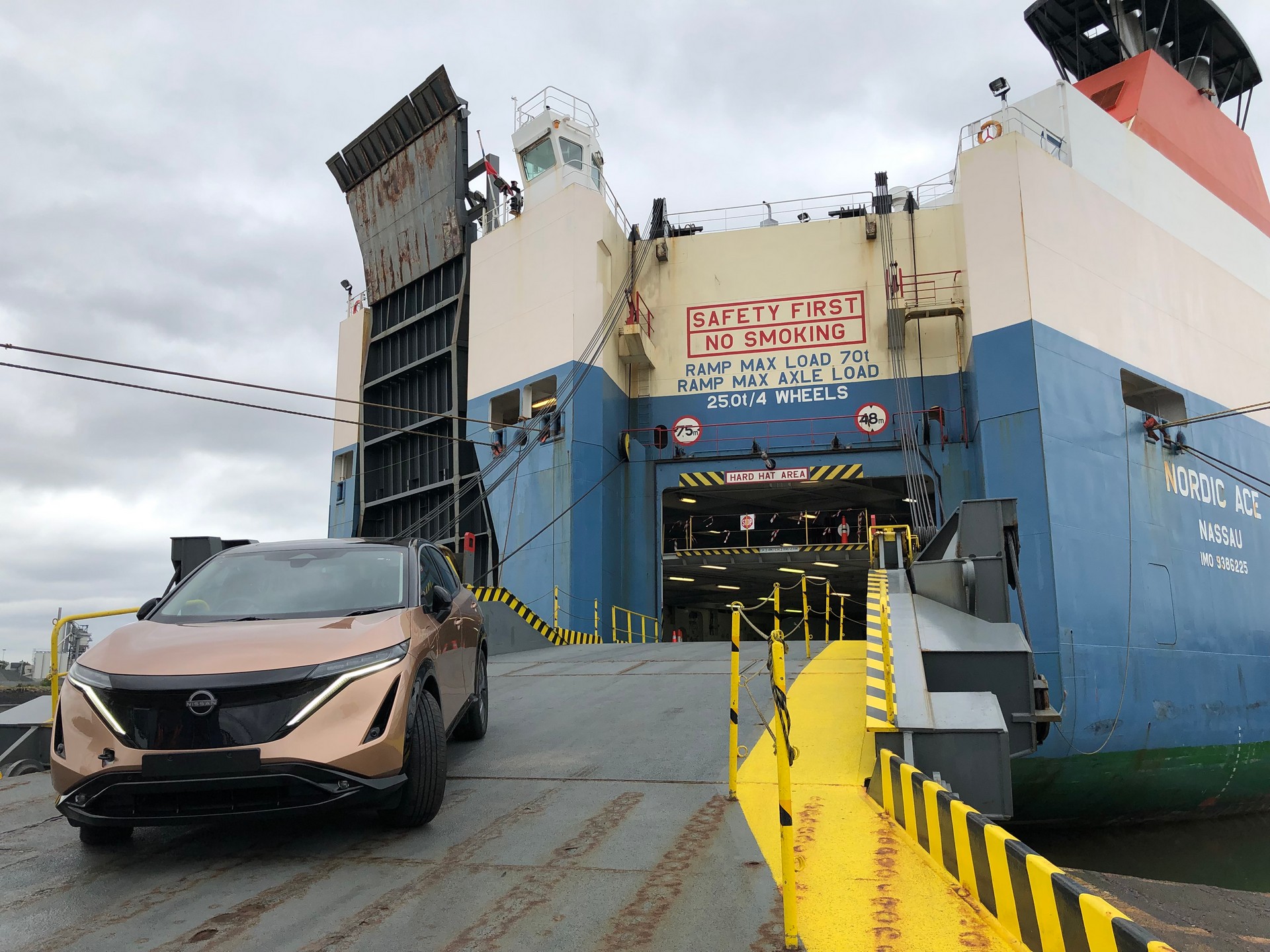 All-Electric Nissan Ariya Lands On British Soil Before Customer Deliveries Begin