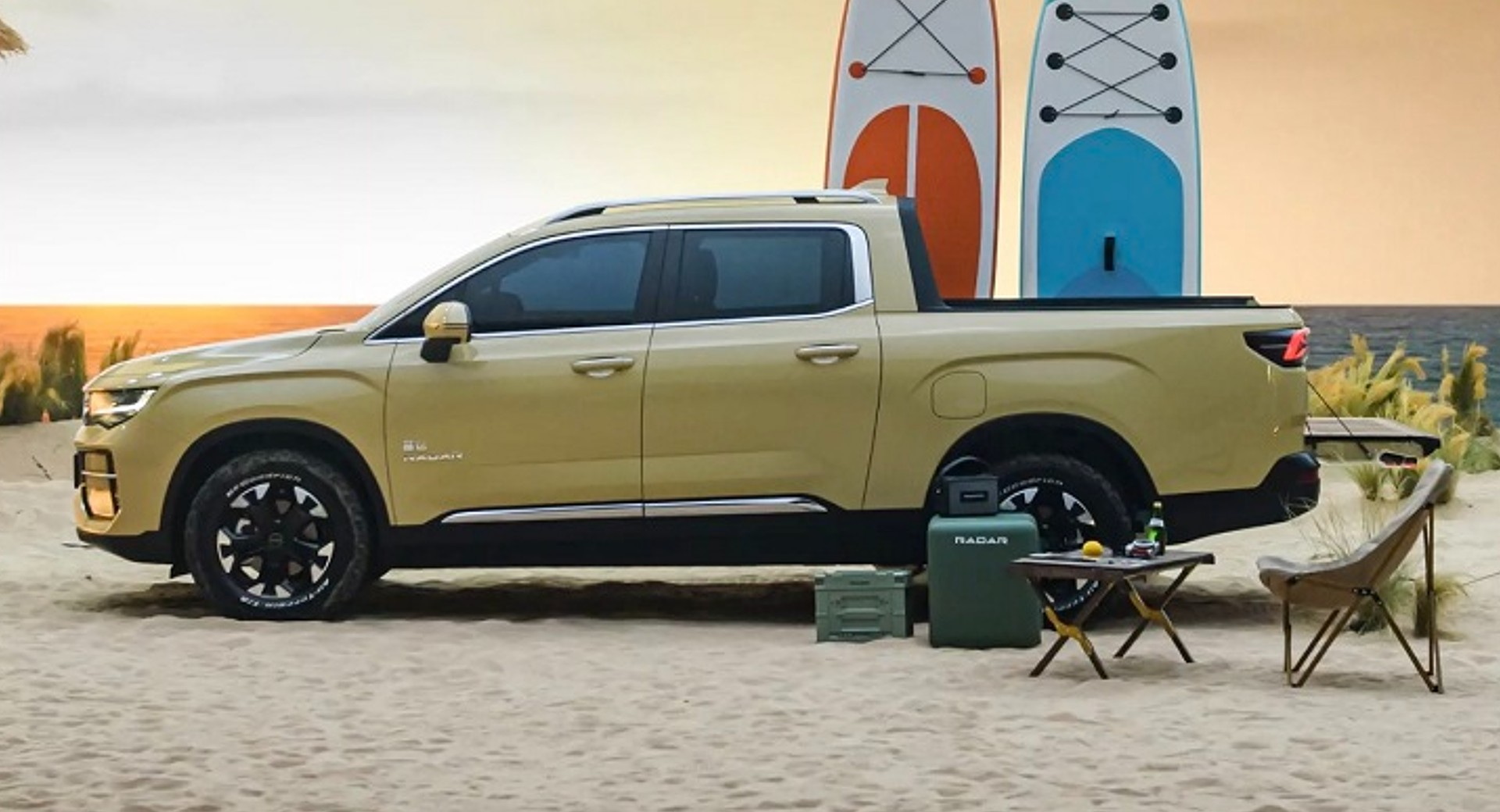 Geely’s Radar RD6 EV Pickup Debuts In China Alongside New Outdoors Lifestyle Vehicle Brand