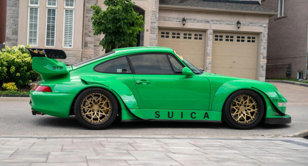  Take Over Your Local Streets In This Bright Green RWB Porsche 911