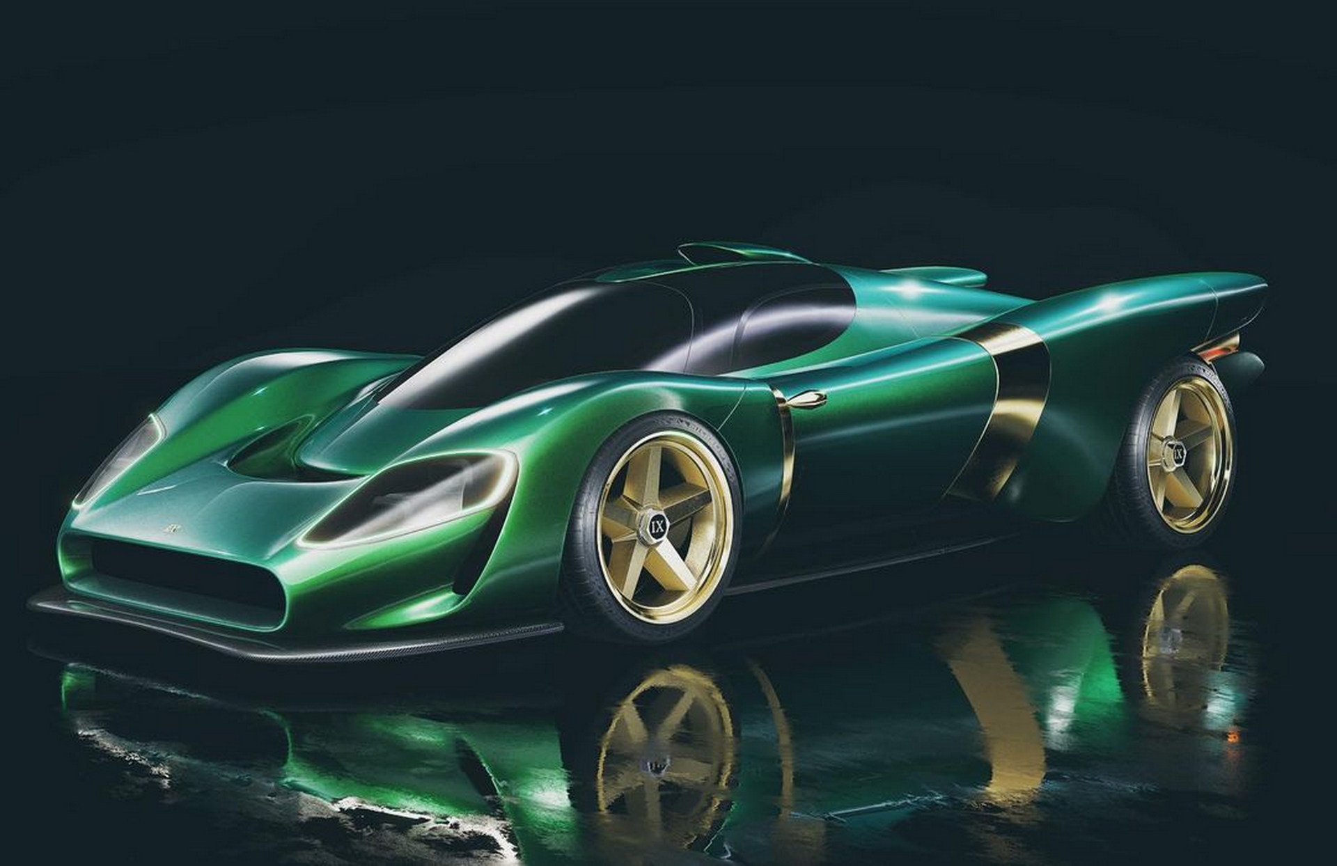 Retro-Flavored V12-Powered Supercar Envisioned By The Designer Of De Tomaso P72