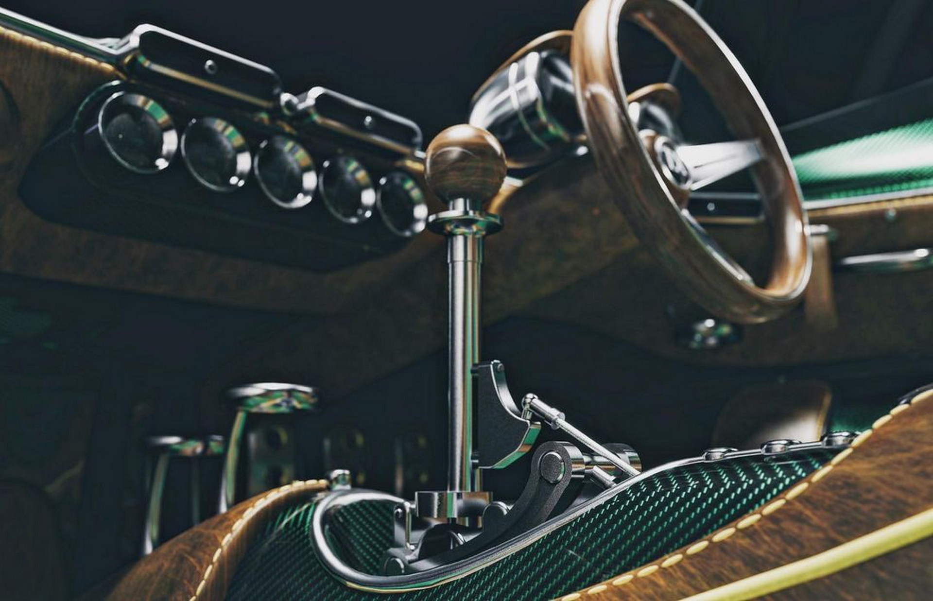 Retro-Flavored V12-Powered Supercar Envisioned By The Designer Of De Tomaso P72