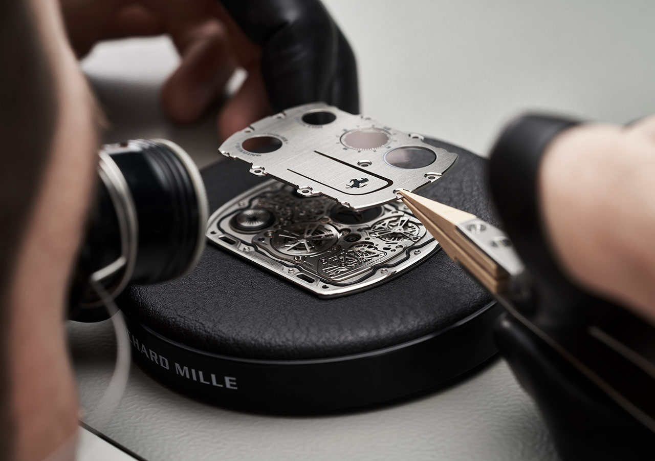 Richard Mille’s $1.9 Million RM UP-01 Ferrari Is The World’s Thinnest Mechanical Watch