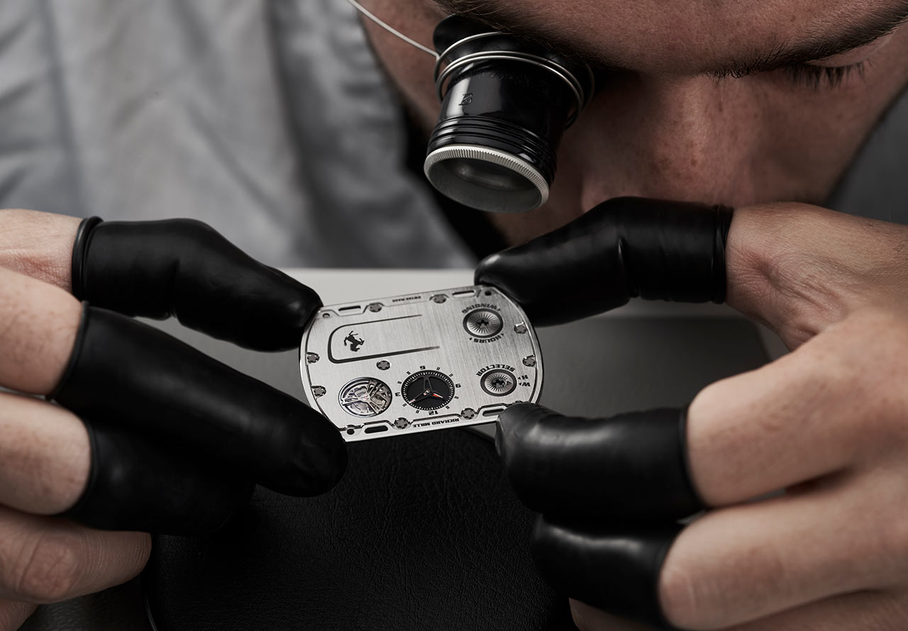 Richard Mille’s $1.9 Million RM UP-01 Ferrari Is The World’s Thinnest Mechanical Watch