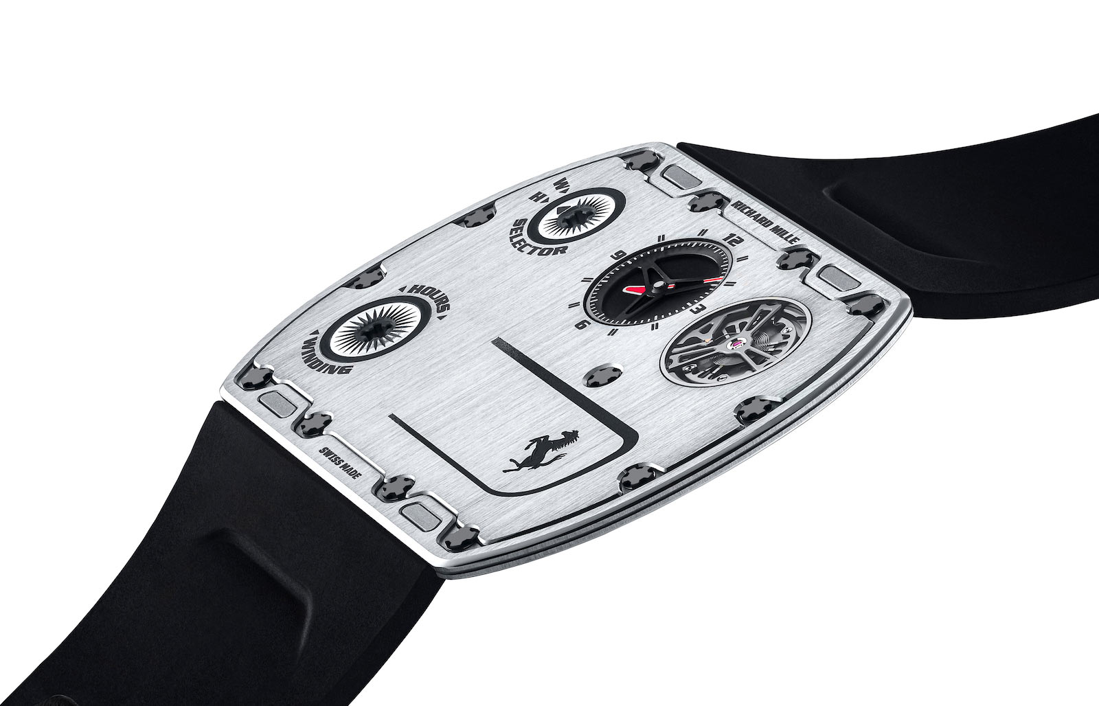 Richard Mille’s $1.9 Million RM UP-01 Ferrari Is The World’s Thinnest Mechanical Watch