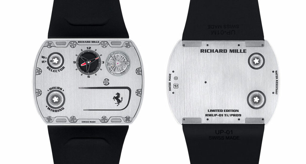  Richard Mille’s $1.9 Million RM UP-01 Ferrari Is The World’s Thinnest Mechanical Watch