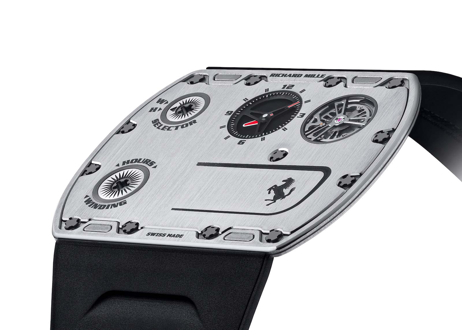 Richard Mille’s $1.9 Million RM UP-01 Ferrari Is The World’s Thinnest Mechanical Watch