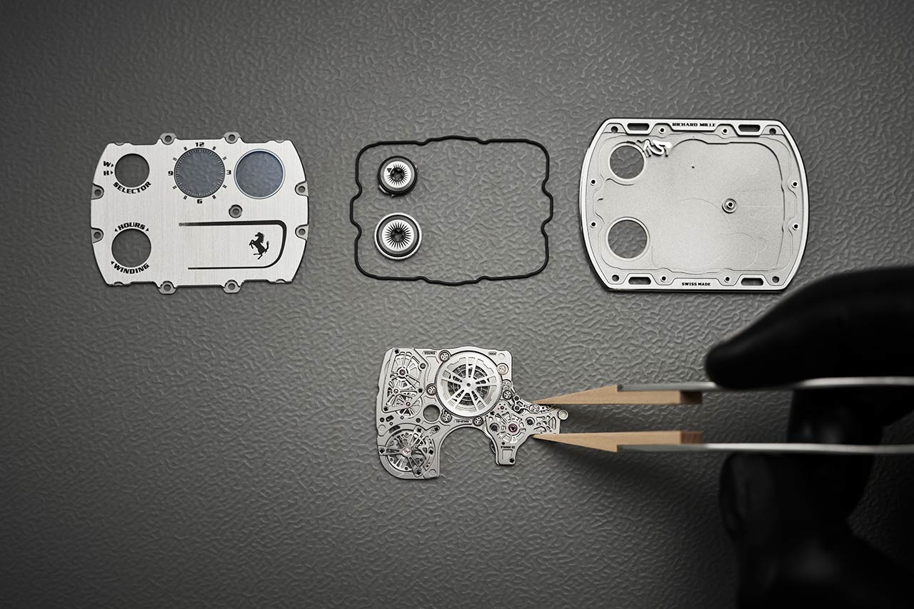 Richard Mille’s $1.9 Million RM UP-01 Ferrari Is The World’s Thinnest Mechanical Watch