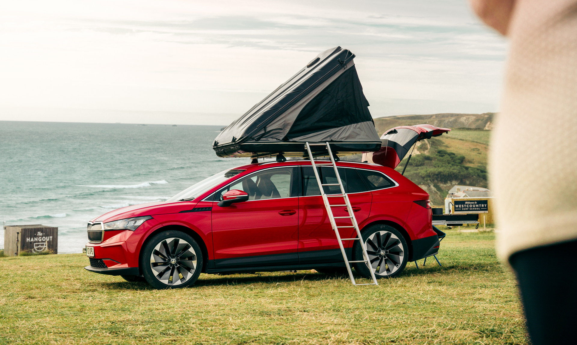 Skoda Turned The Enyaq iV 80 Into A FestEVal Camper That Can Sleep Up To Four