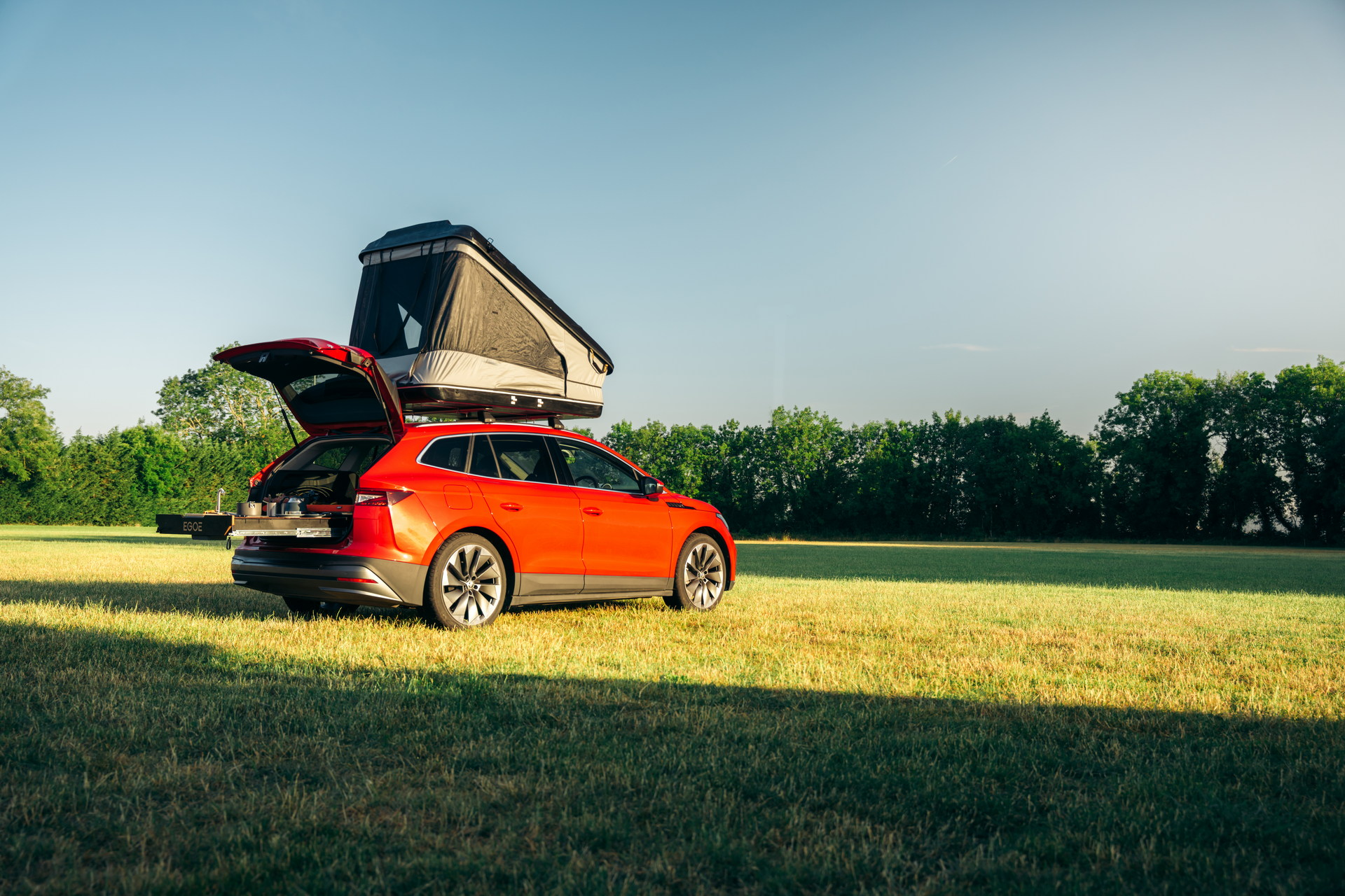 Skoda Turned The Enyaq iV 80 Into A FestEVal Camper That Can Sleep Up To Four