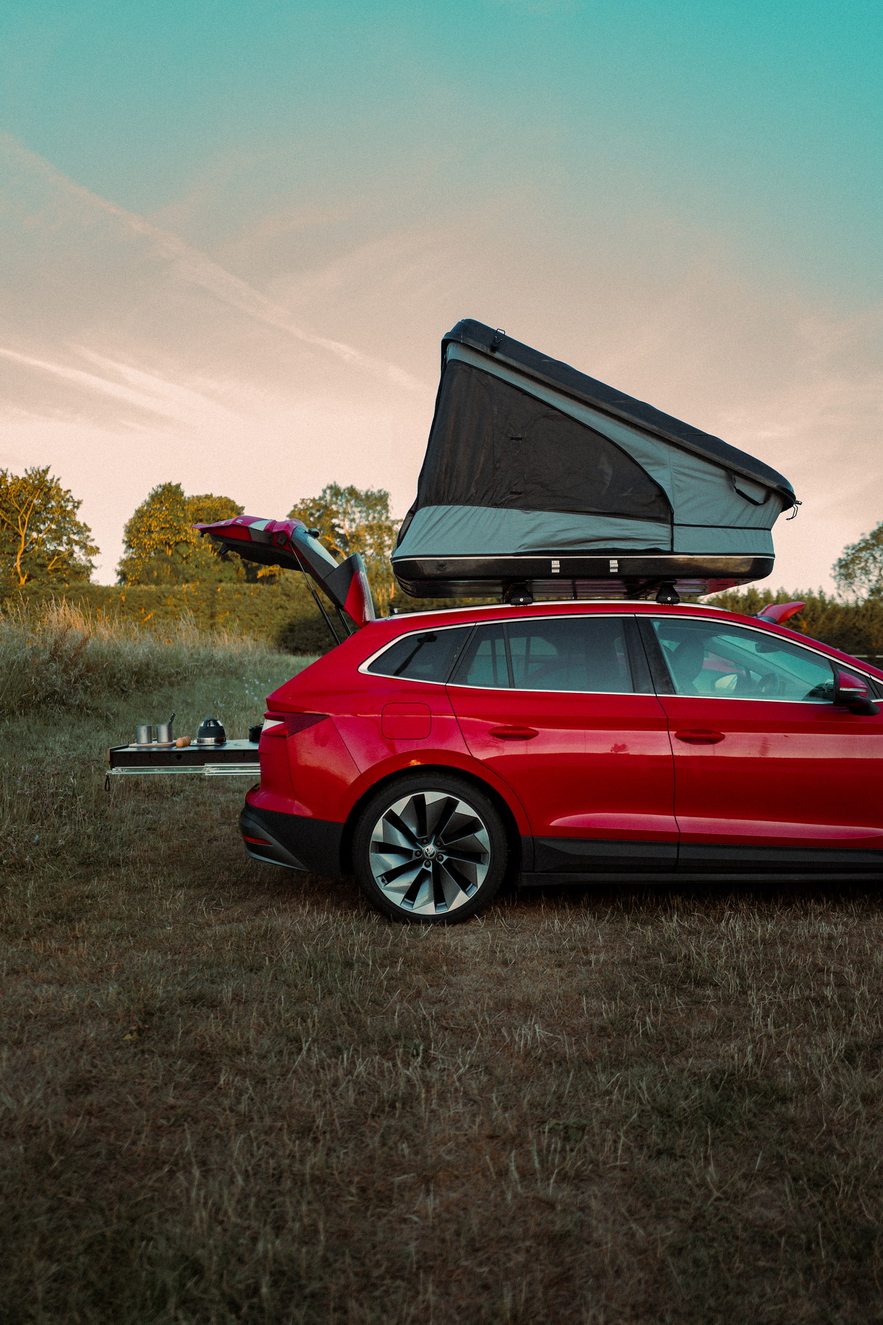 Skoda Turned The Enyaq iV 80 Into A FestEVal Camper That Can Sleep Up To Four