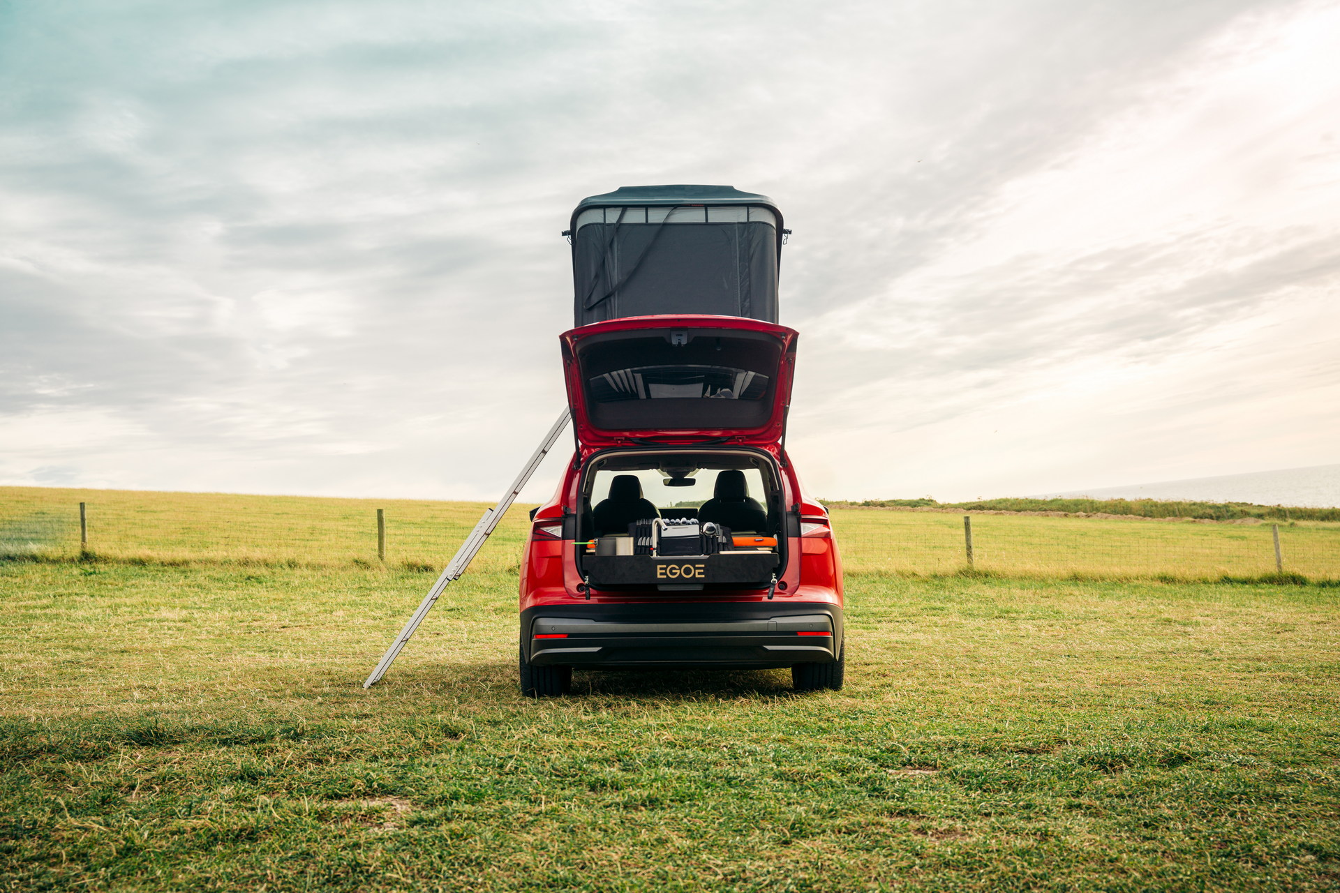 Skoda Turned The Enyaq iV 80 Into A FestEVal Camper That Can Sleep Up To Four