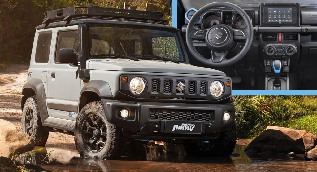  Suzuki Jimny Sierra 4Sport Limited Edition Debuts In Brazil With Off-Road Goodies