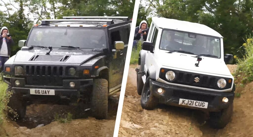  Watch The Suzuki Jimny Beat The Hummer H2 In Most Off-Road Challenges