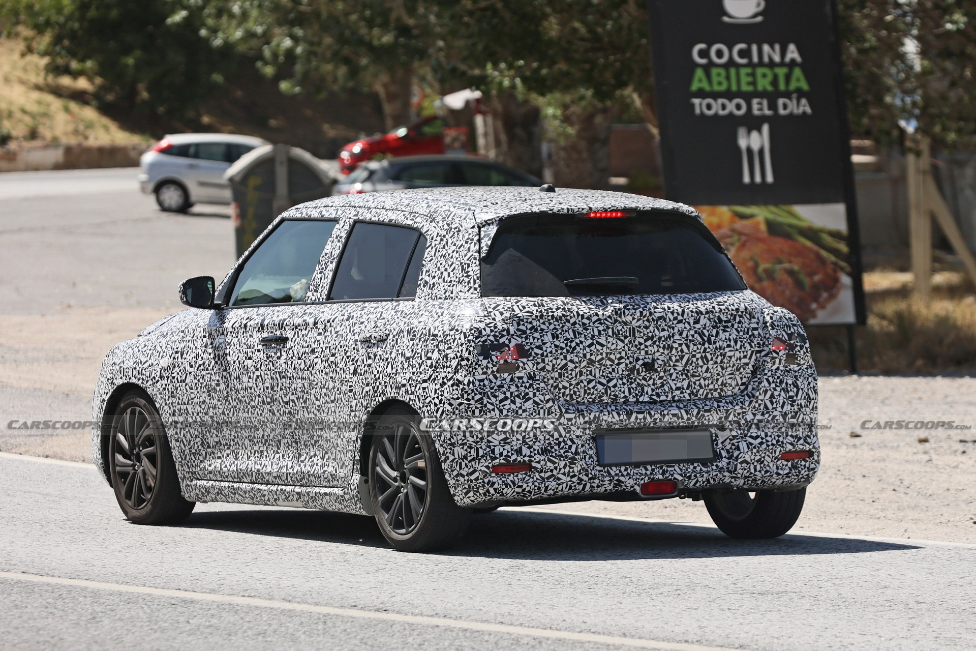 2024 Suzuki Swift Makes Spy Debut Showing Evolutionary Styling
