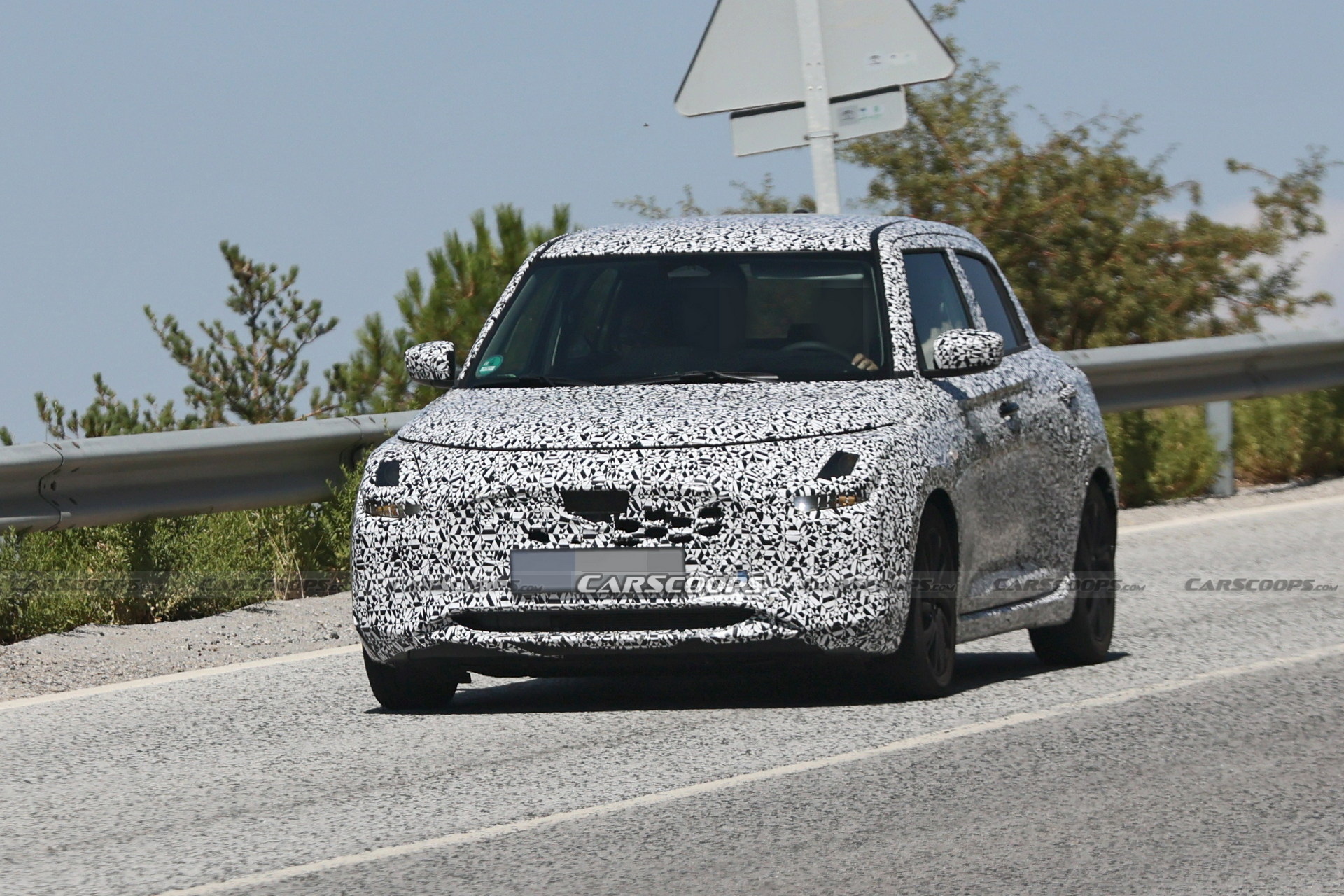 2024 Suzuki Swift Makes Spy Debut Showing Evolutionary Styling