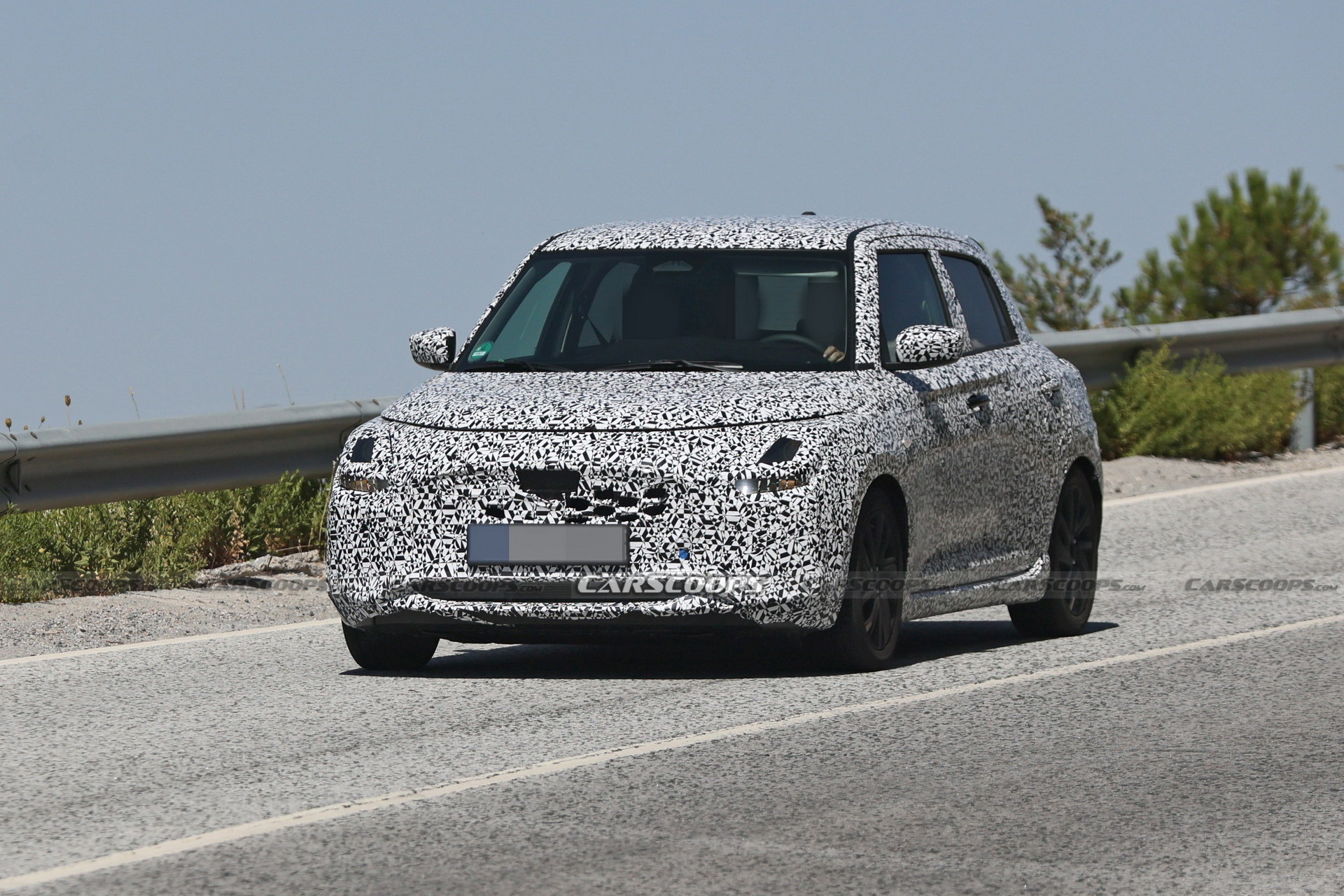 2024 Suzuki Swift Makes Spy Debut Showing Evolutionary Styling