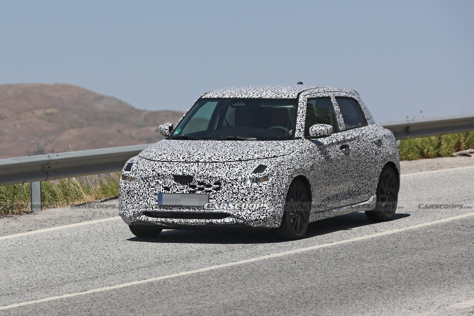 2024 Suzuki Swift Makes Spy Debut Showing Evolutionary Styling