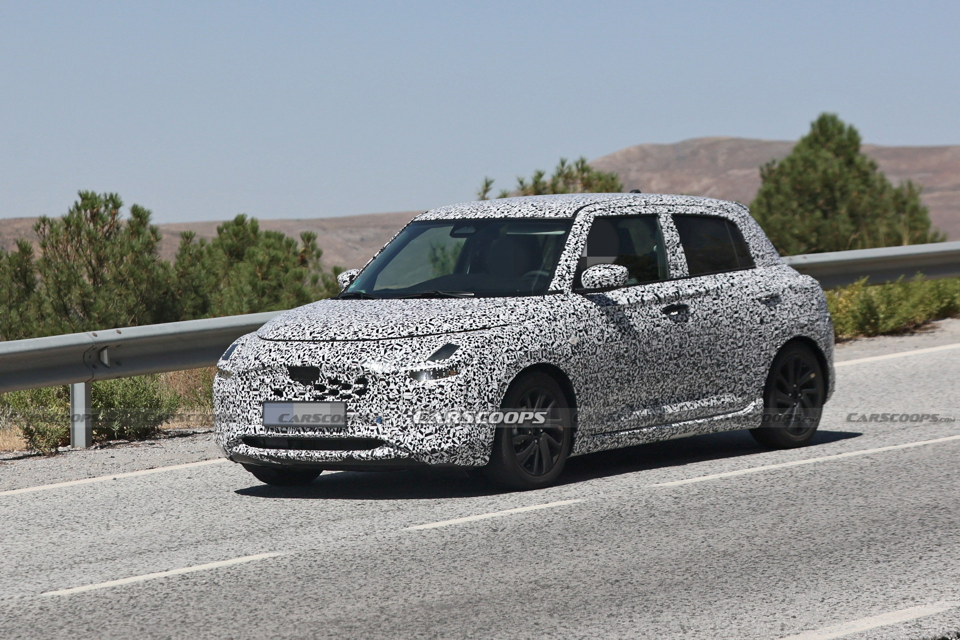 2024 Suzuki Swift Makes Spy Debut Showing Evolutionary Styling