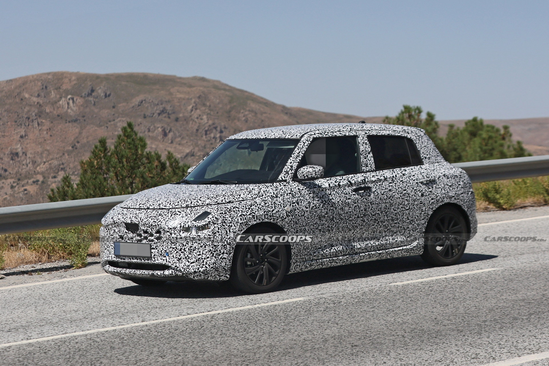 2024 Suzuki Swift Makes Spy Debut Showing Evolutionary Styling