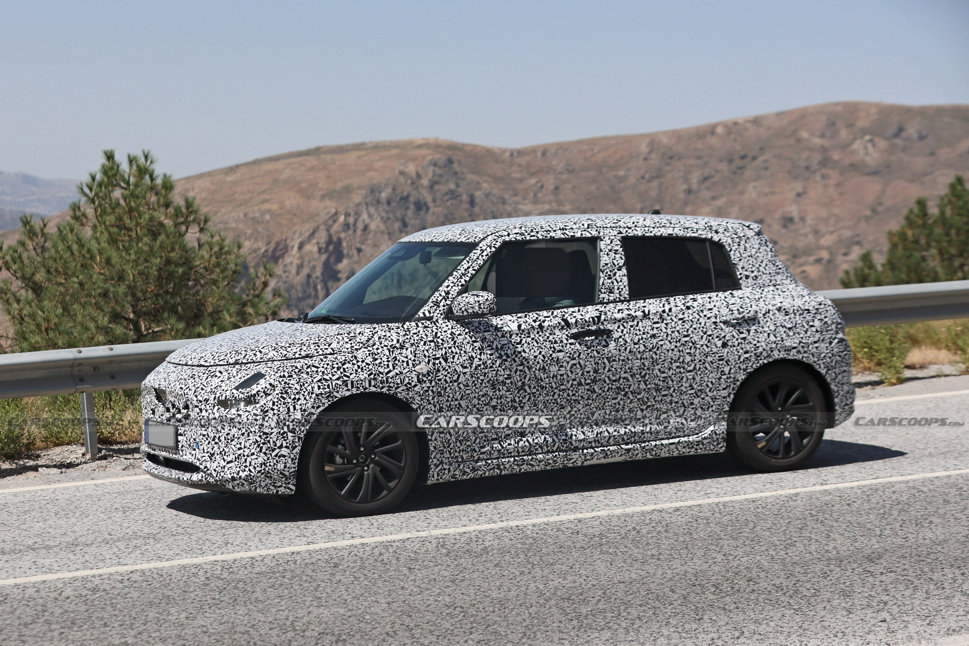 2024 Suzuki Swift Makes Spy Debut Showing Evolutionary Styling