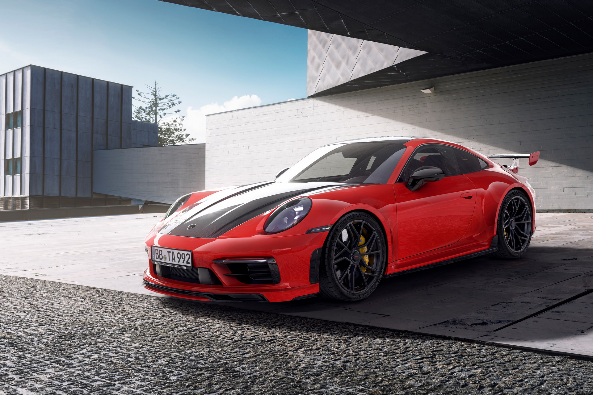 TechArt’s Porsche 911 GTS Gains More Power And New Carbon Fiber Aero
