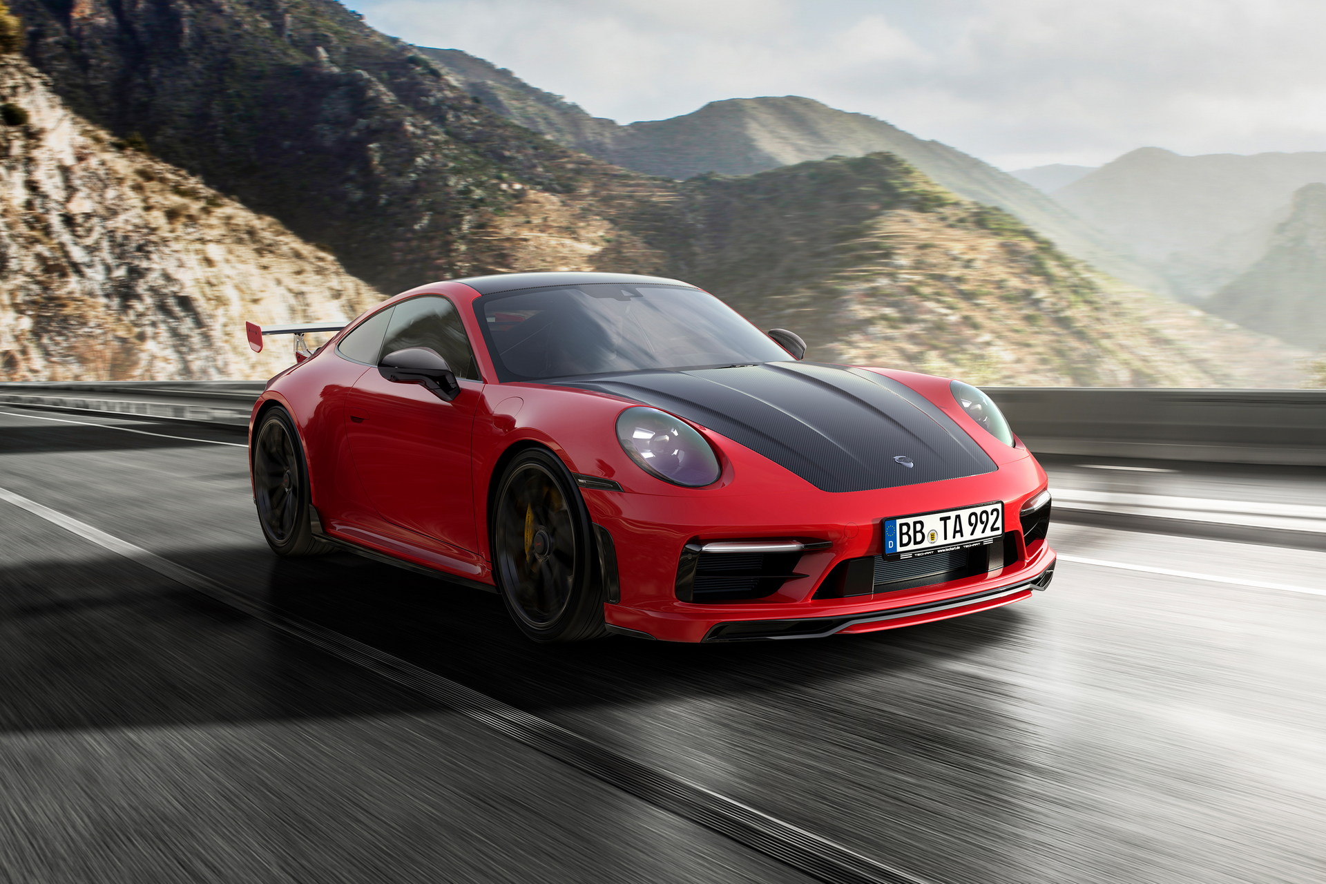 TechArt’s Porsche 911 GTS Gains More Power And New Carbon Fiber Aero