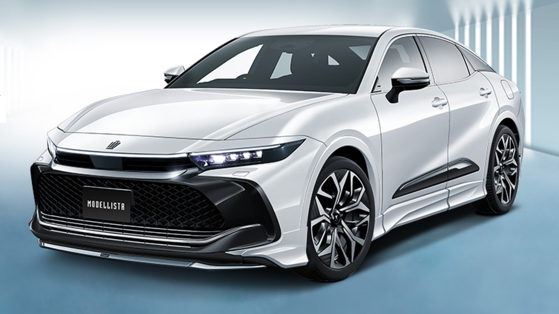 2023 Toyota Crown Gets More Aggressive Looks From GR Parts And Modellista