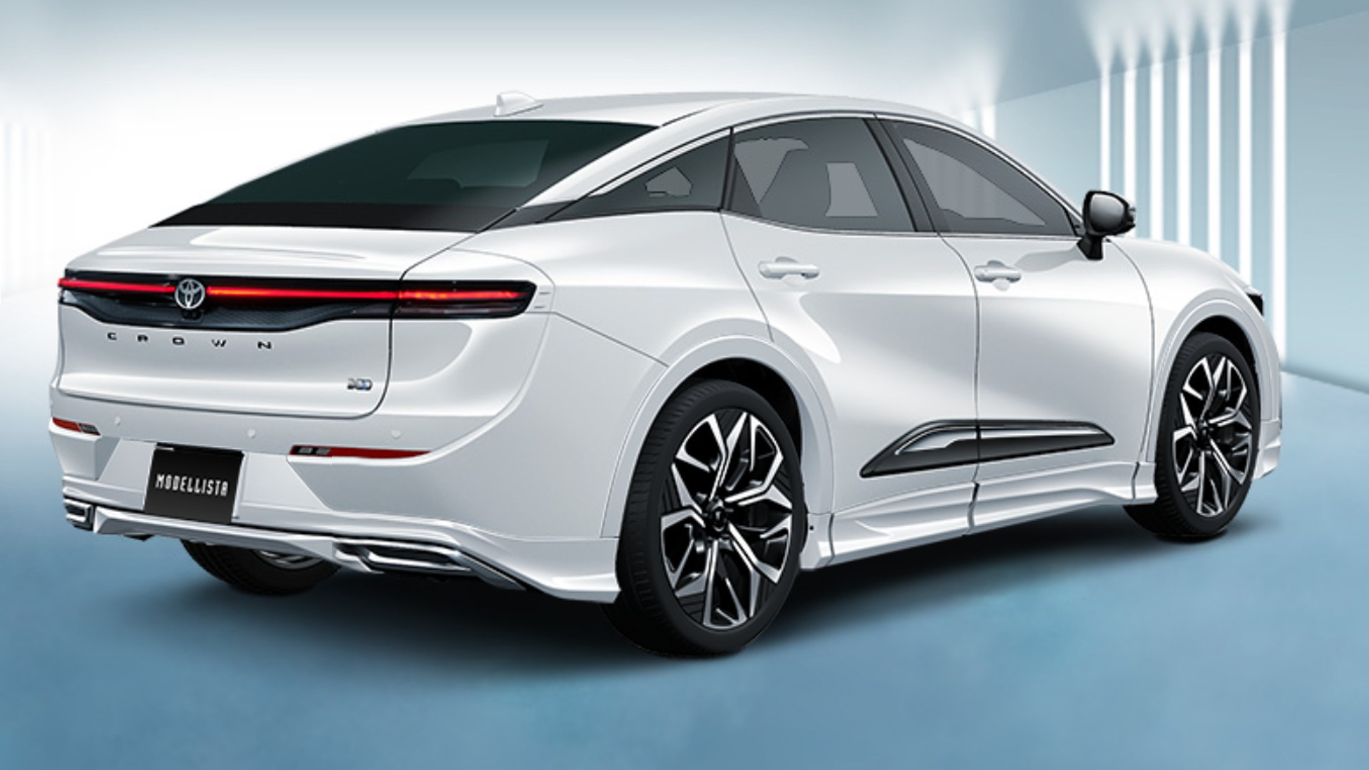 2023 Toyota Crown Gets More Aggressive Looks From GR Parts And Modellista