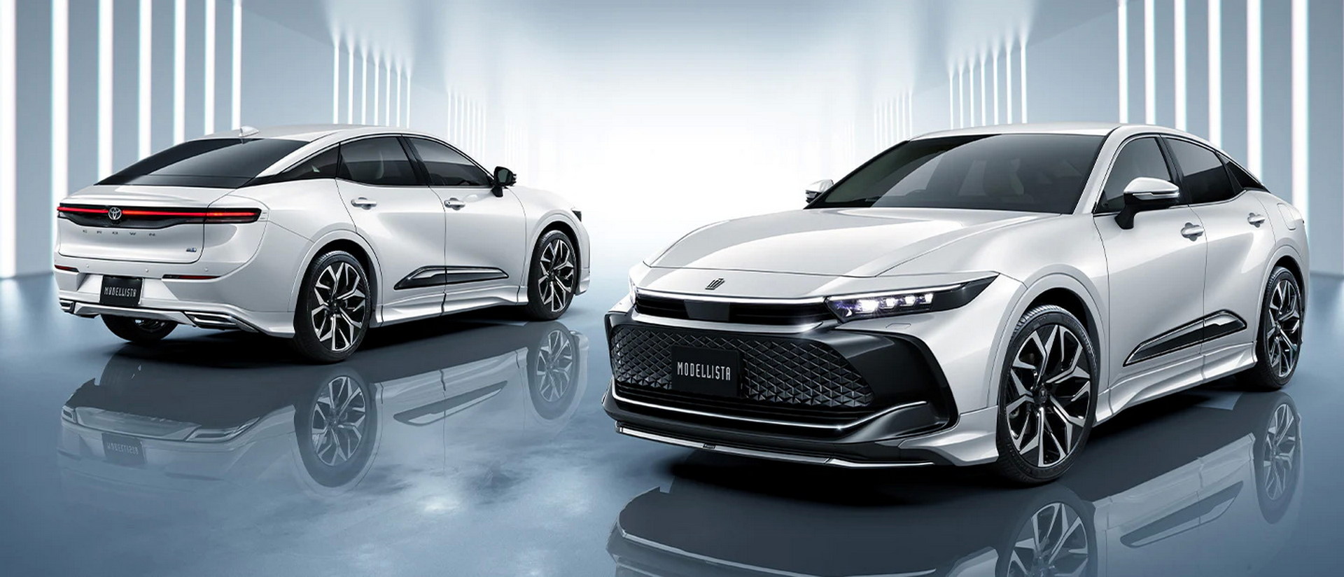 2023 Toyota Crown Gets More Aggressive Looks From GR Parts And Modellista