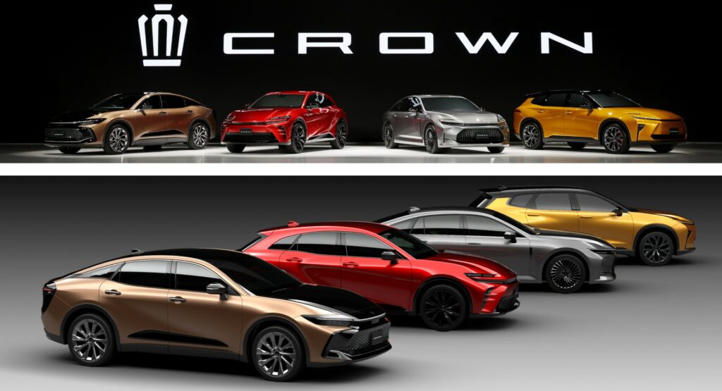  Toyota Launches New Crown Series With Four Different Bodystyles In Japan Including Estate And SUVs