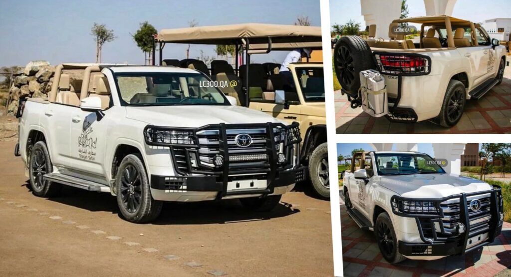  Chopped Up Toyota Land Cruiser 300 Convertible Is The Perfect Safari Vehicle
