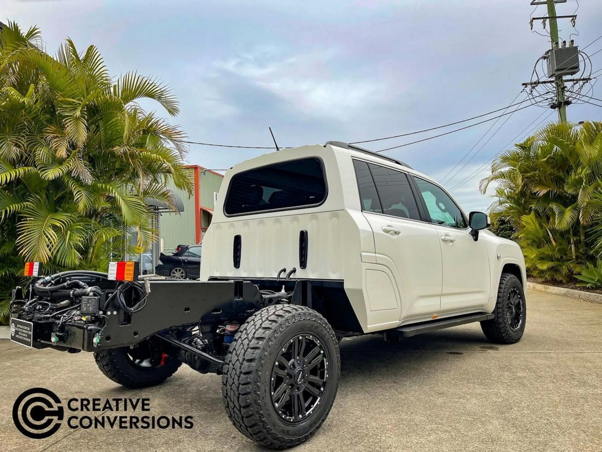 New Toyota Land Cruiser Converted In Dual-Cab Pickup By Aussies