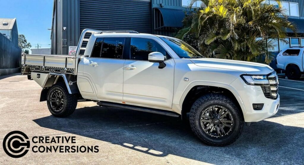  New Toyota Land Cruiser Converted In Dual-Cab Pickup By Aussies