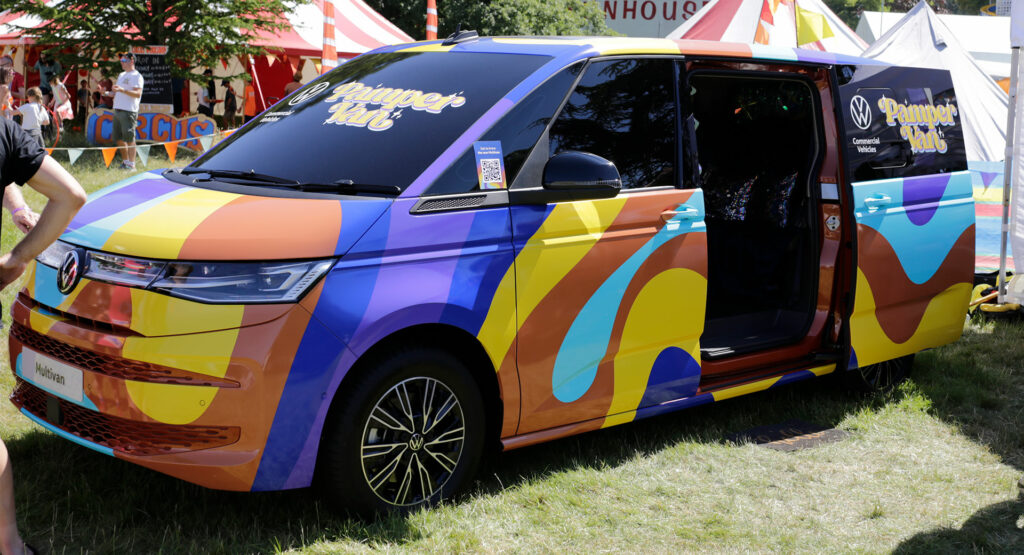  VW’s Multivan Morphs Into ‘Pamper Van’ For UK Festival Season