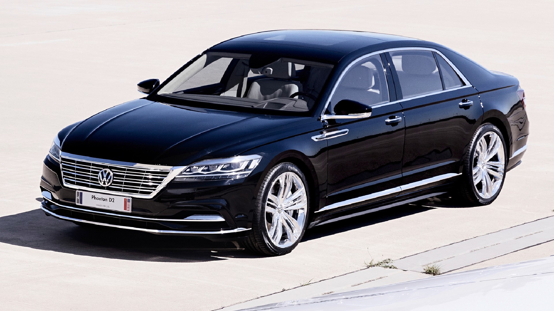 VW Shows Near-Production Prototype Of The Axed Second-Gen Phaeton