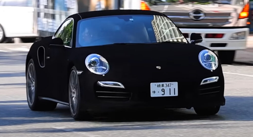  World’s Darkest Porsche 911 Looks Like A Video Game Car That Hasn’t Been Unlocked Yet