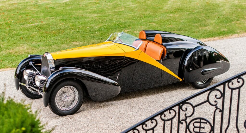  Bugatti Highlights The Type 57 Roadster Grand Raid Usine Ahead Of New Icon Reveal