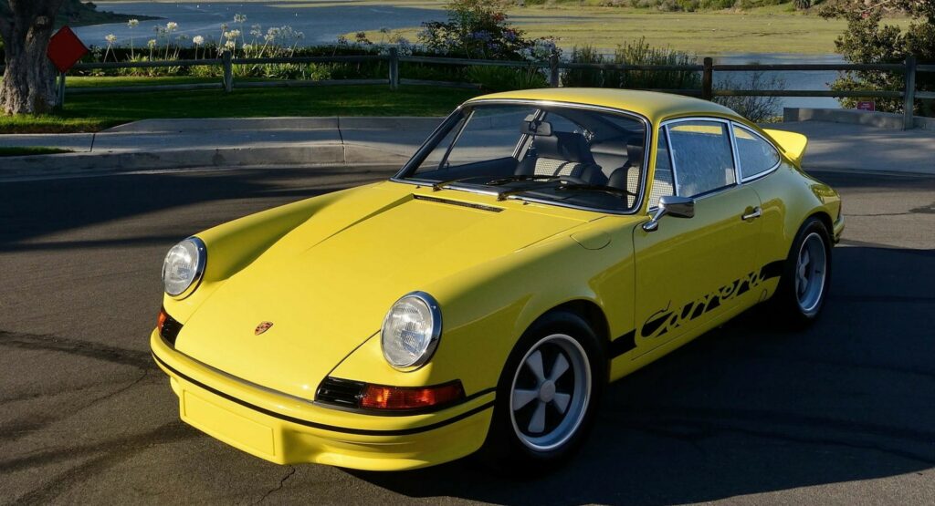  Paul Walker’s 1973 Porsche 911 Carrera RS 2.7 Going Up For Auction In Monterey