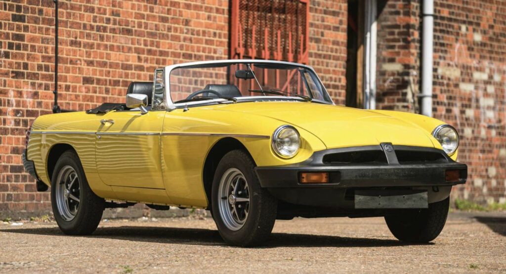  MG’s Cyberster EV Is Primed For Take-Off But This 143-Mile 1980 MGB Is Still Stuck On The Launchpad